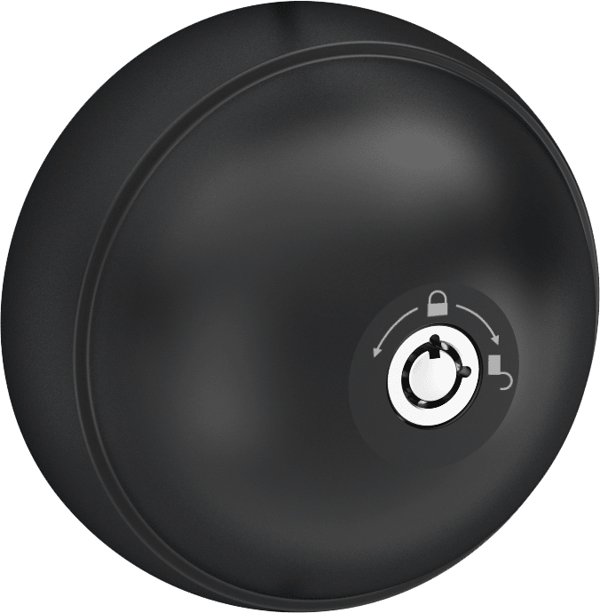 UFO³ Smart Duo | crni | set za 2 vrata