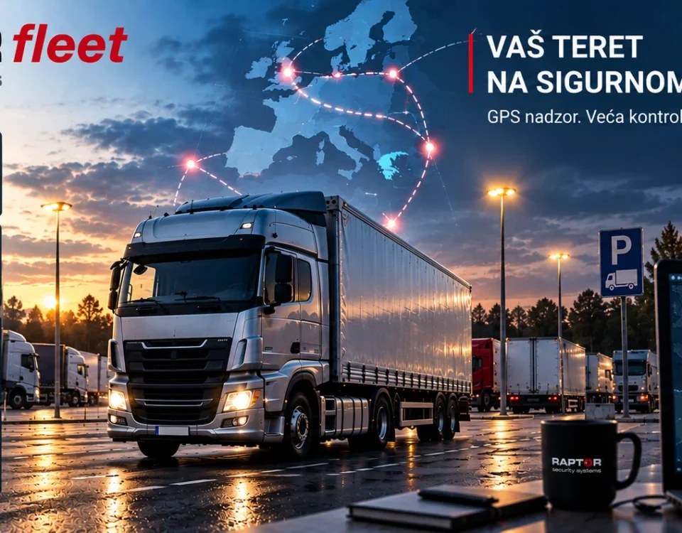 Raptor Fleet Krađe tereta u Europi rastu: kako GPS nadzor štiti