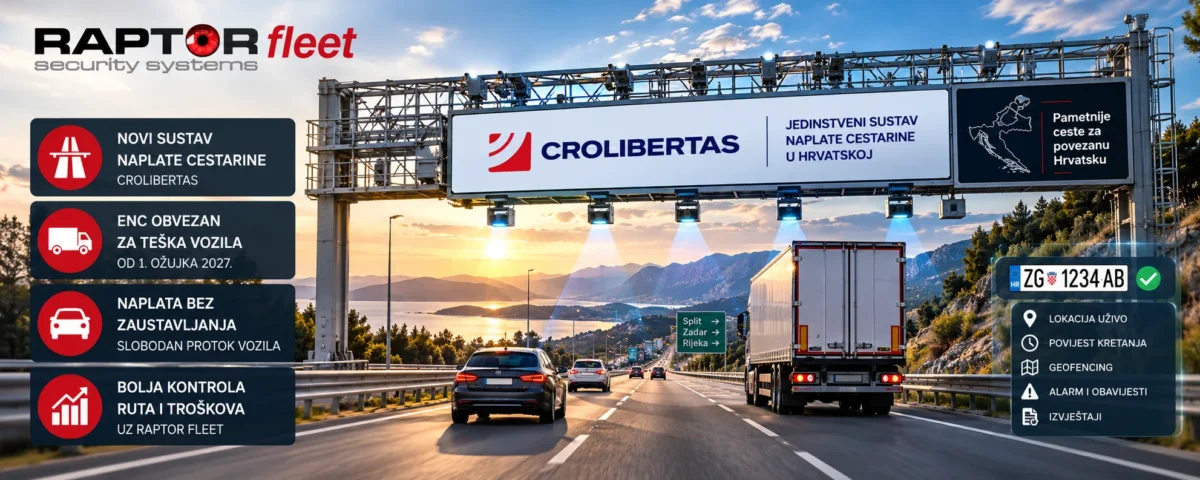 Raptor Fleet Novi sustav naplate cestarine Crolibertas